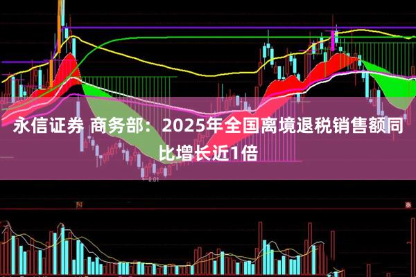 永信证券 商务部：2025年全国离境退税销售额同比增长近1倍
